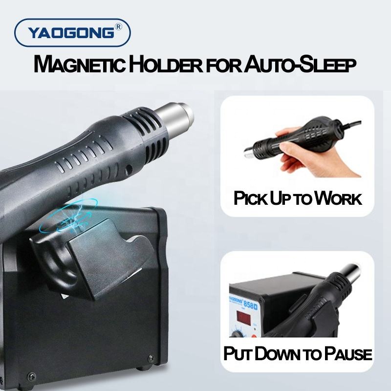 YAOGONG 8786D 2 in 1 Digital S - огляд і ціна Smd Rework Station Hot Air Soldering 2 In 1