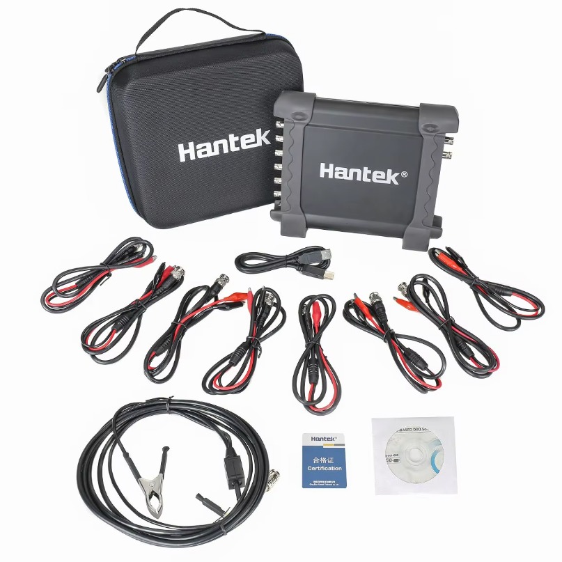 Hantek 1008C USB Automotive Os - огляд і ціна Automotive Diagnostic Oscilloscope 8 Channel