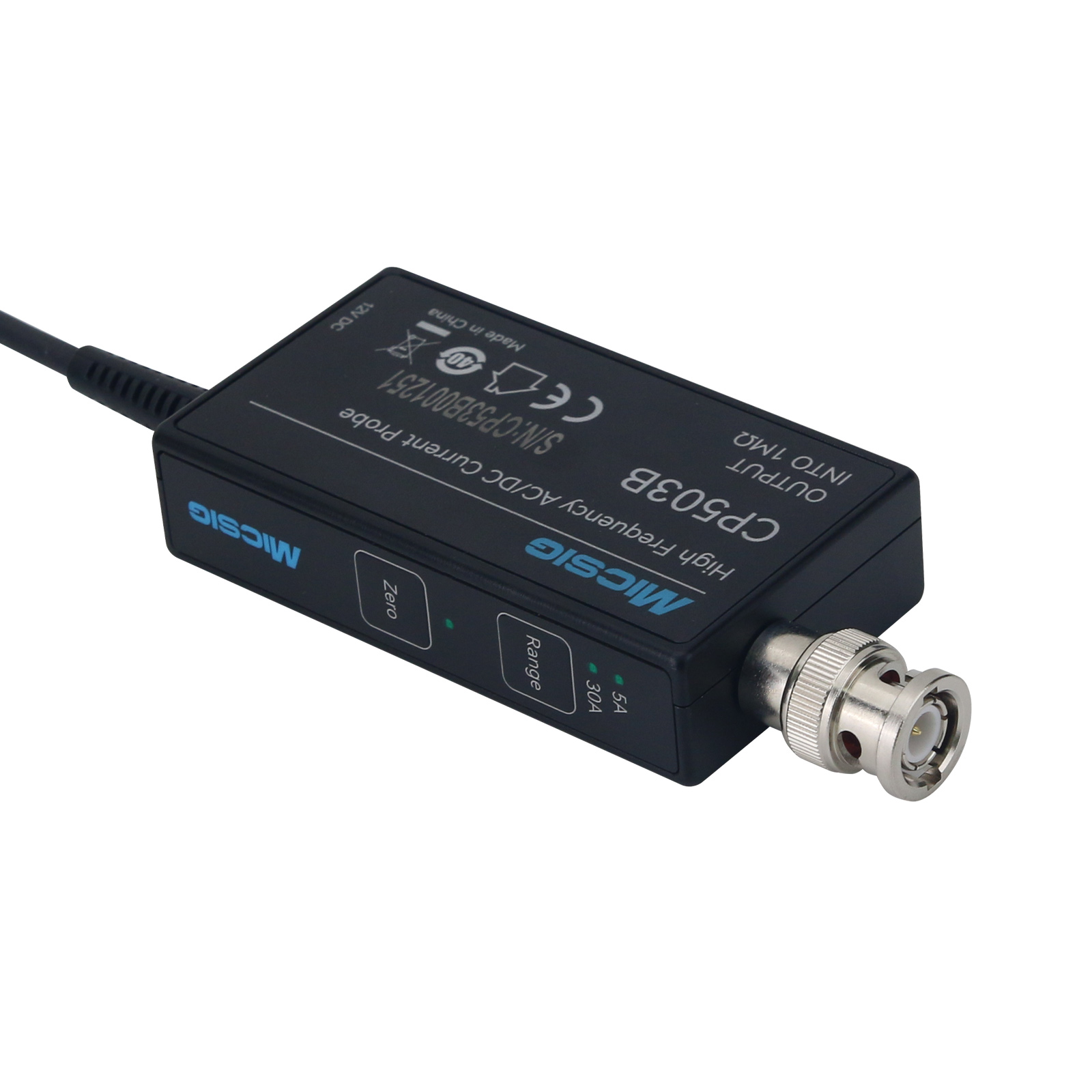 Micsig CP503B 50MHz 5A/30A Dua - огляд і ціна Current Probe Ac Dc 50Mhz Oscilloscope