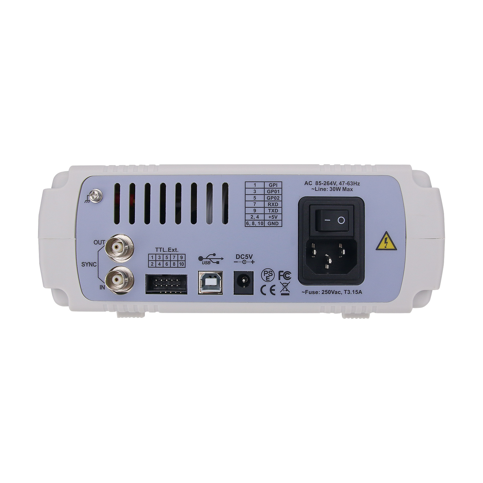 JDS8060 60MHz Dual Channel DDS - огляд і ціна Dual Channel Arbitrary Waveform Function Generator 60Mhz