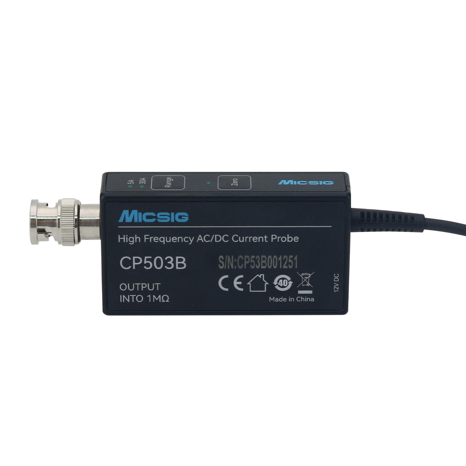 GOOD Micsig CP503B 50MHz 5A/30 - огляд і ціна Current Probe Ac Dc 50Mhz Oscilloscope