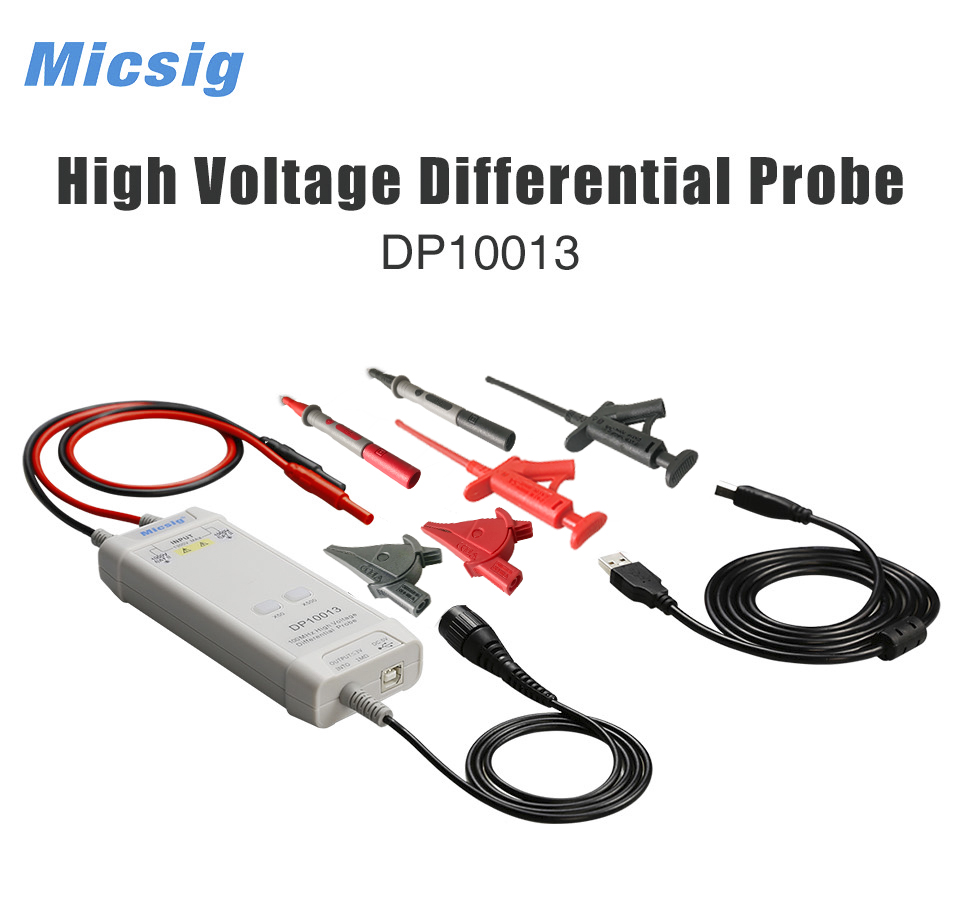 2025Micsig Oscilloscope 1300V  - огляд і ціна High Voltage Differential Probe 100Mhz 1300V