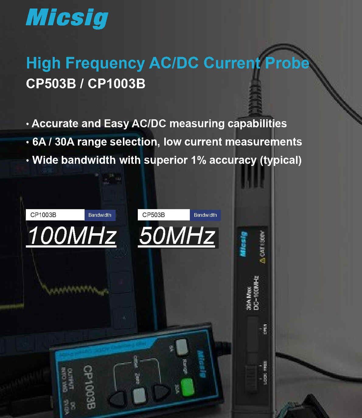 High Frequency AC/DC Current P - огляд і ціна Current Probe Ac Dc 50Mhz Oscilloscope