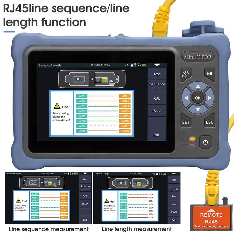 MINI OTDR 1310/1550nm 26/24dB  - огляд і ціна Optical Time Domain Reflectometer Otdr 1310 1550Nm