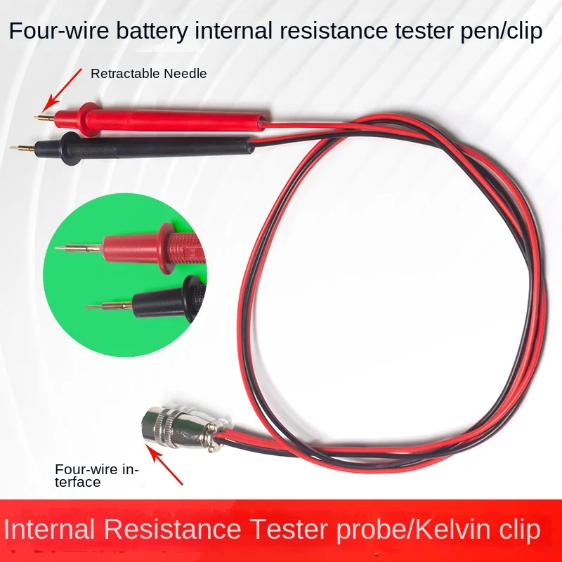 Four-wire  Use Battery Interna - огляд і ціна Battery Internal Resistance Tester Four Wire