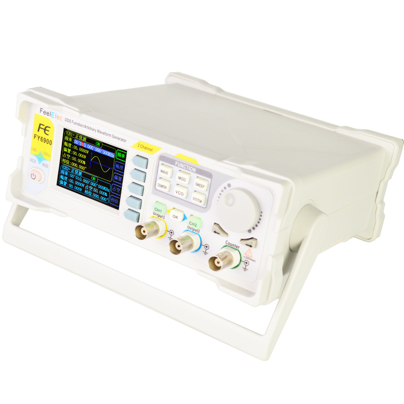 New FY6900 60MHz Dual Channel  - огляд і ціна Dual Channel Arbitrary Waveform Function Generator 60Mhz