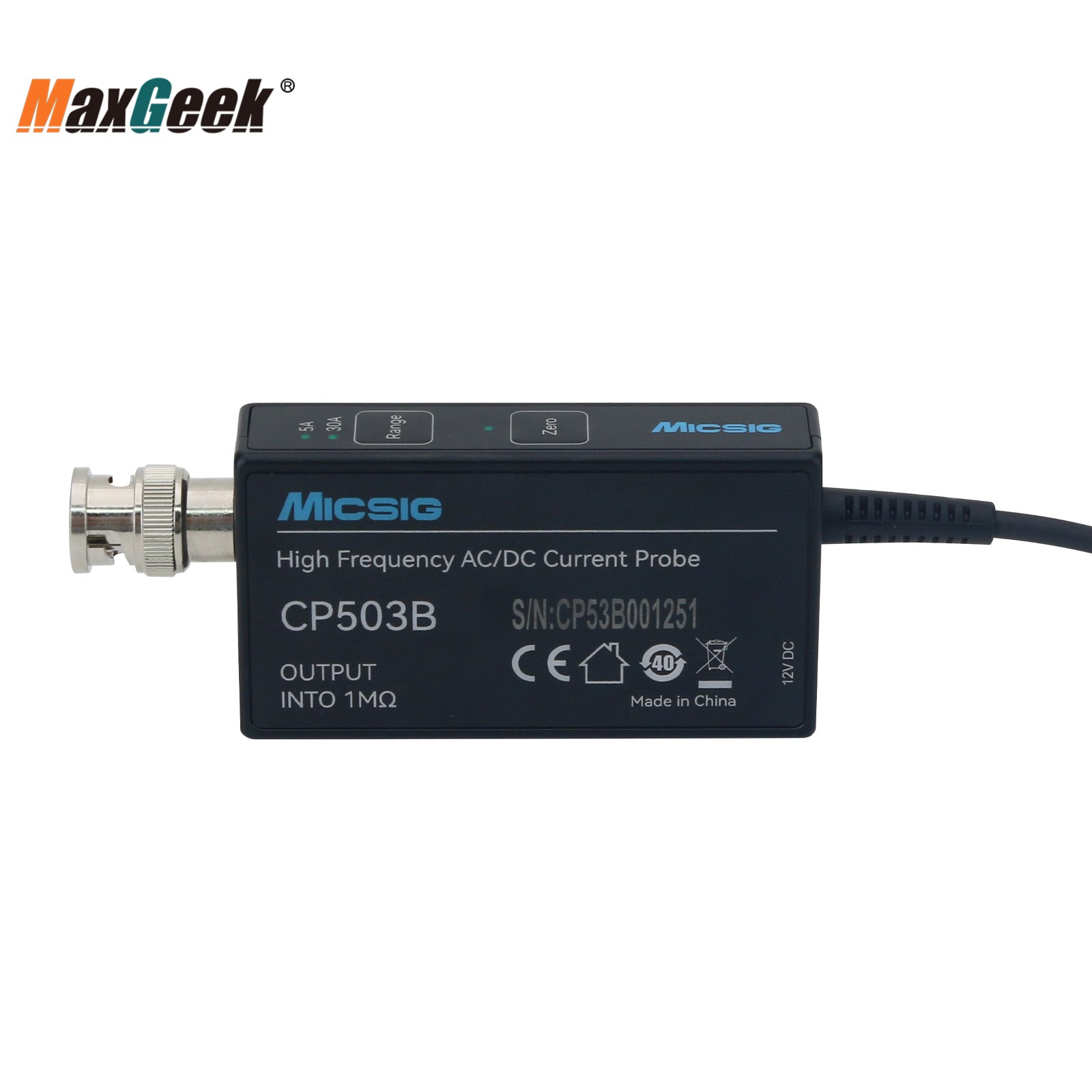 Micsig High Frequency CP503B C - огляд і ціна Current Probe Ac Dc 50Mhz Oscilloscope