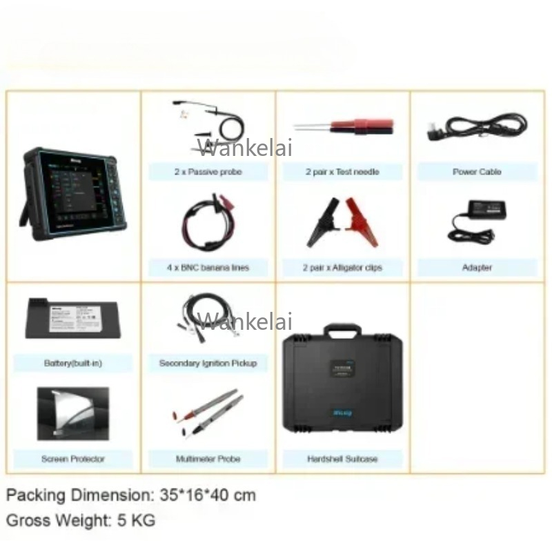 Micsig Automotive Tablet Oscil - огляд і ціна Handheld Tablet Oscilloscope Touchscreen 100Mhz