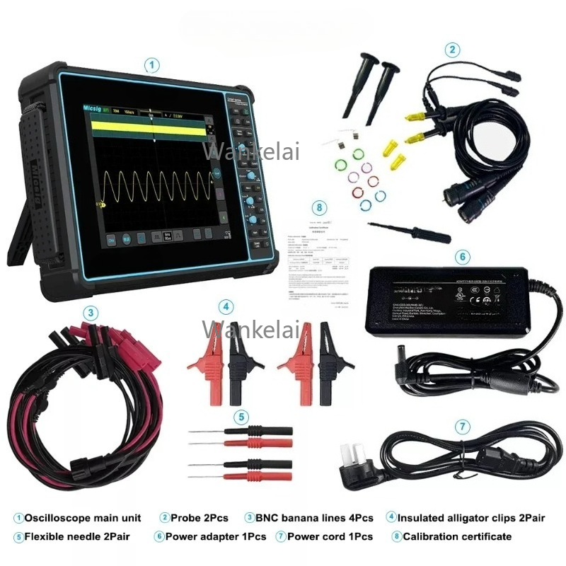 Micsig Automotive Tablet Oscil - огляд і ціна Handheld Tablet Oscilloscope Touchscreen 100Mhz